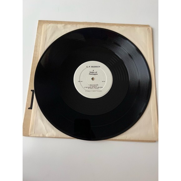 Pentagon Self Titled / 4 Sides Of Pentagon LP VG+ - Picture 10 of 11